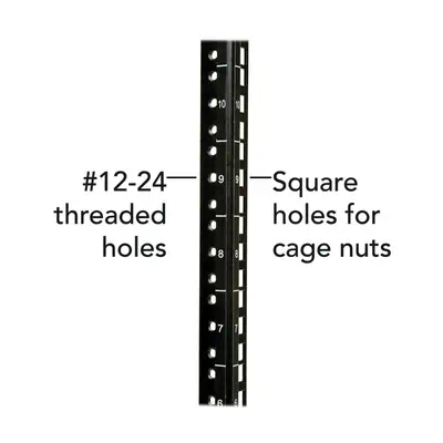Tripp Lite SRW9UG étagère 9U Rack monté sur le mur Noir - Rack et Armoire - visuel 6