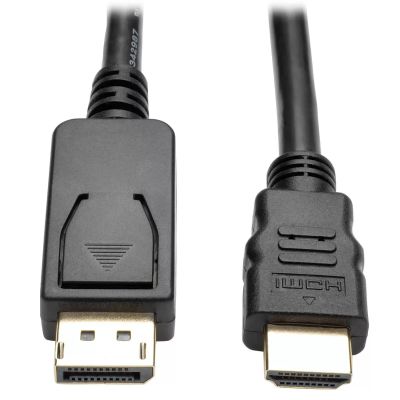 Revendeur officiel Câble Audio EATON TRIPPLITE DisplayPort 1.2 to HDMI Adapter Cable