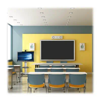 Tripp Lite DMCS3270XP montage des affichages de messages 177,8 cm (70") Noir, Argent - Accessoire Vidéoprojecteur - visuel 7