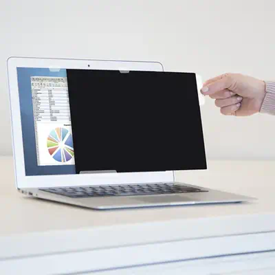 Fellowes PrivaScreen 39,6 cm (15.6") Moniteur/ordinateur portable Filtre de confidentialité sans bor - Protection d'écran et Filtre - visuel 7