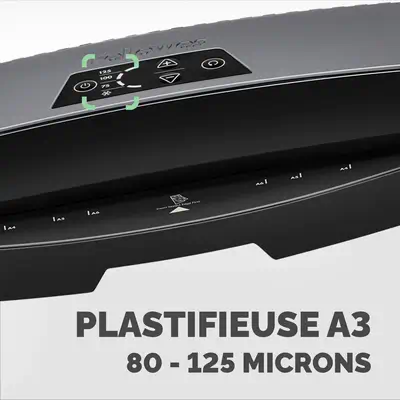Fellowes Calibre A3 Laminoir à froid 500 mm/min Noir - Accessoires pour imprimante - visuel 6