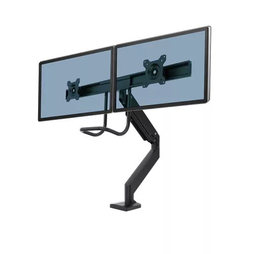 Vente FELLOWES Eppa Crossbar Monitor Arm Black au meilleur prix