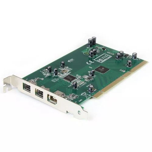 Achat Carte Réseau StarTech.com Carte adaptateur 3 ports PCI 1394b FireWire avec kit d’édition vidéo numérique
