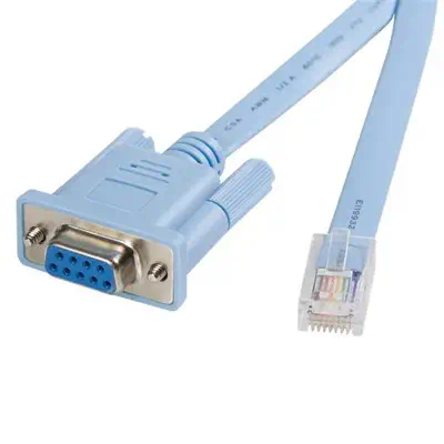 StarTech Câble console RJ45 vers DB9 de 1,8m pour routeur - Câble divers - visuel 1