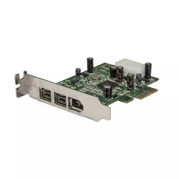 Achat StarTech.com Carte adaptateur PCI Express vers 3 ports FireWire - Faible encombrement - 800 et 400 au meilleur prix