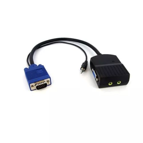 Revendeur officiel Câble Audio StarTech.com Répartiteur vidéo 2 ports VGA avec audio – alimentation par port USB