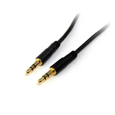 Vente Câble Audio StarTech.com Câble slim audio stéréo de 3,5 mm (M/M) - 4,6 sur hello RSE