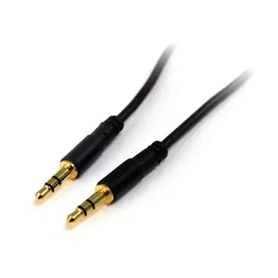 Revendeur officiel StarTech.com Câble audio stéréo Slim 3,5 mm de 90 cm - M/M