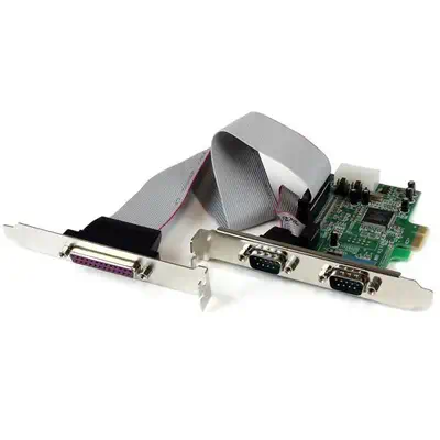 Carte PCI Express avec 2 Ports Série RS232 et 1 Port Parallèle - UART 16550 - StarTech - Carte Réseau - visuel 2