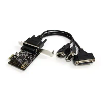 Vente Carte Réseau StarTech.com Carte combo série/parallèle PCI Express 2S1P sur hello RSE