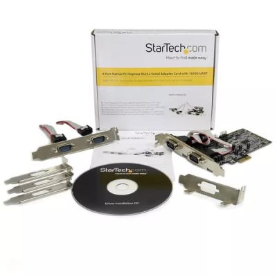 Achat StarTech.com Carte PCI Express avec 4 Ports DB-9 sur hello RSE - visuel 7