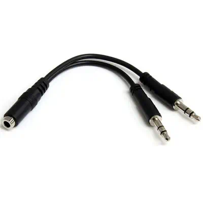 StarTech Câble pour séparateur de casque 4 broches de 3 - Câble Audio - visuel 1