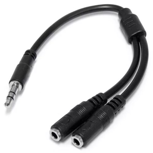 Vente Câble Audio StarTech.com Câble répartiteur stéréo Slim - Mâle 3,5 mm vers