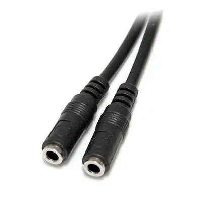 StarTech Câble répartiteur stéréo Slim - Mâle 3,5 mm vers - Câble Audio - visuel 2