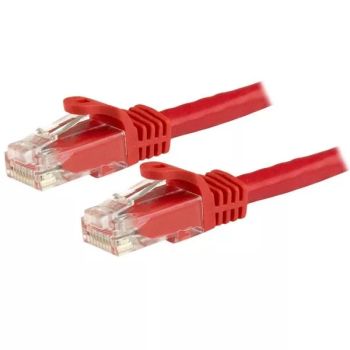 Achat StarTech.com Câble réseau Cat6 Gigabit UTP sans crochet de 15m - Cordon Ethernet RJ45 anti-accroc - M/M - Rouge sur hello RSE
