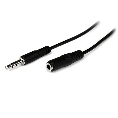 StarTech Câble d'extension audio stéréo Slim 3,5 mm de 1 m  - Câble Audio - visuel 1