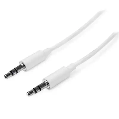 StarTech Câble Audio Stéréo Mini-Jack 3.5mm Slim de 3 m - visuel 1