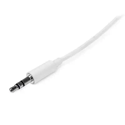 StarTech Câble Audio Stéréo Mini-Jack 3.5mm Slim de 3 m - visuel 2