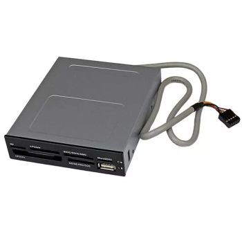 Achat StarTech.com Lecteur de cartes mémoire interne de 3,5 pouces avec port USB 2.0 - Multicartes 22-en-1 - Noir au meilleur prix
