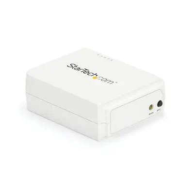 Serveur d'impression USB 2.0 sans fil N avec port Ethernet 10/100 Mb/s - 802.11 b/g/n - StarTech - Accessoires pour imprimante - visuel 1