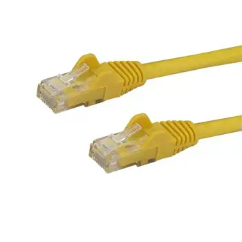 Achat StarTech.com Câble réseau Cat6 Gigabit UTP sans crochet de 1m - Cordon Ethernet RJ45 anti-accroc - M/M - Jaune au meilleur prix