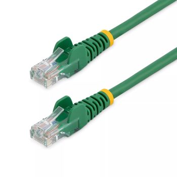Achat StarTech.com Câble réseau Cat5e UTP sans crochet de 1m - Cordon Ethernet RJ45 anti-accroc - M/M - Vert au meilleur prix