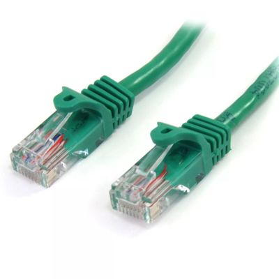 Vente StarTech.com Câble réseau Cat5e UTP sans crochet de 3m - Cordon Ethernet RJ45 anti-accroc - M/M - Vert au meilleur prix