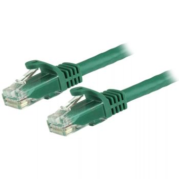 Vente Câble RJ et Fibre optique StarTech.com Câble réseau Cat6 Gigabit UTP sans crochet de 50cm - Cordon Ethernet RJ45 anti-accroc - M/M - Vert