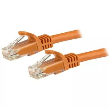 Achat StarTech.com Câble réseau Cat6 Gigabit UTP sans crochet de 1 m - Cordon Ethernet RJ45 anti-accroc - M/M - Orange au meilleur prix
