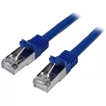 Vente Câble RJ et Fibre optique StarTech.com Câble réseau Cat6 blindé SFTP sans crochet de 50 cm - Cordon Ethernet RJ45 anti-accroc - M/M - Bleu