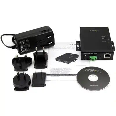 Serveur de périphériques à 2 ports série RS232 vers IP Ethernet - Métallique et montable - StarTech - Accessoire Réseau - visuel 4