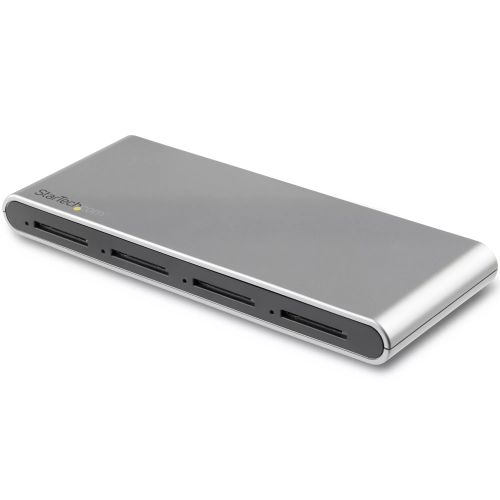 Revendeur officiel StarTech.com Lecteur de carte mémoire SD à 4 ports avec interface USB-C - USB 3.1 (10 Gbps)