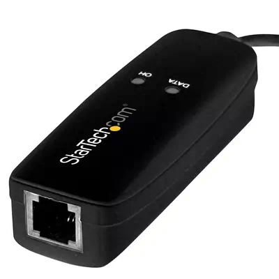 Modem Fax USB 2.0 - Modem Externe Matériel 56K Dial Up V.92 /Dongle/Adaptateur - Modem Fax pour PC P - StarTech - Carte Réseau - visuel 2