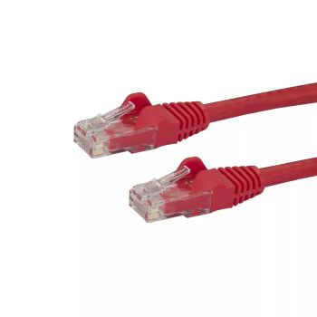 Achat StarTech.com Câble réseau Cat6 UTP sans crochet de 50 cm - Rouge au meilleur prix