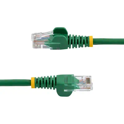 StarTech Câble réseau Cat5e sans crochet de 50 cm - Vert - Câble RJ et Fibre optique - visuel 3