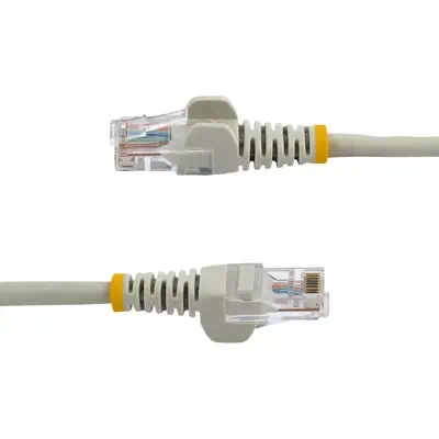 StarTech Câble réseau Cat5e sans crochet de 50 cm - Gris - Câble RJ et Fibre optique - visuel 2