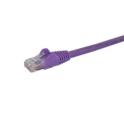 StarTech Câble réseau Cat6 UTP sans crochet de 3 m - Violet - Câble RJ et Fibre optique - visuel 2