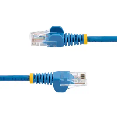 StarTech Câble réseau Cat5e sans crochet de 50 cm - Bleu - Câble RJ et Fibre optique - visuel 3