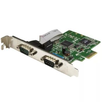Achat StarTech.com Carte PCI Express à 2 ports série DB9 RS232 sur hello RSE