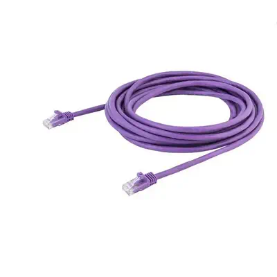 StarTech Câble réseau Cat6 UTP sans crochet de 5 m - Violet - Câble RJ et Fibre optique - visuel 1