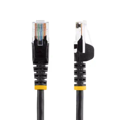StarTech Câble réseau Cat5e sans crochet de 7 m - Noir - Câble RJ et Fibre optique - visuel 2