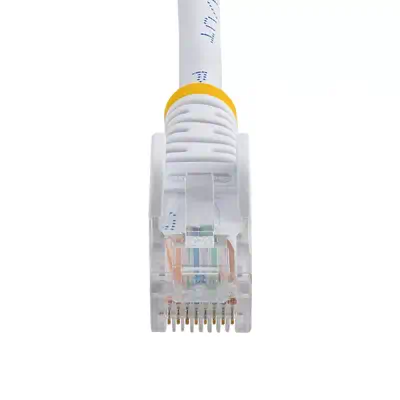 StarTech Câble réseau Cat5e sans crochet de 10 m - Blanc - Câble RJ et Fibre optique - visuel 4
