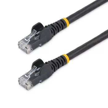 Vente Câble RJ et Fibre optique StarTech.com Câble réseau Cat5e sans crochet de 10 m - Noir sur hello RSE