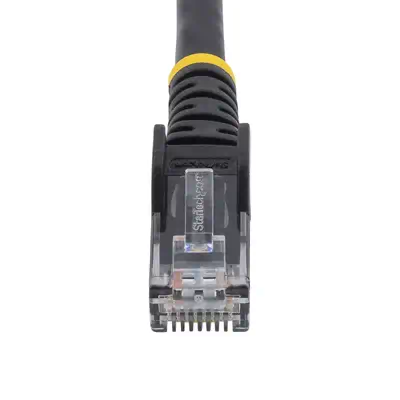 StarTech Câble réseau Cat5e sans crochet de 10 m - Noir - Câble RJ et Fibre optique - visuel 4