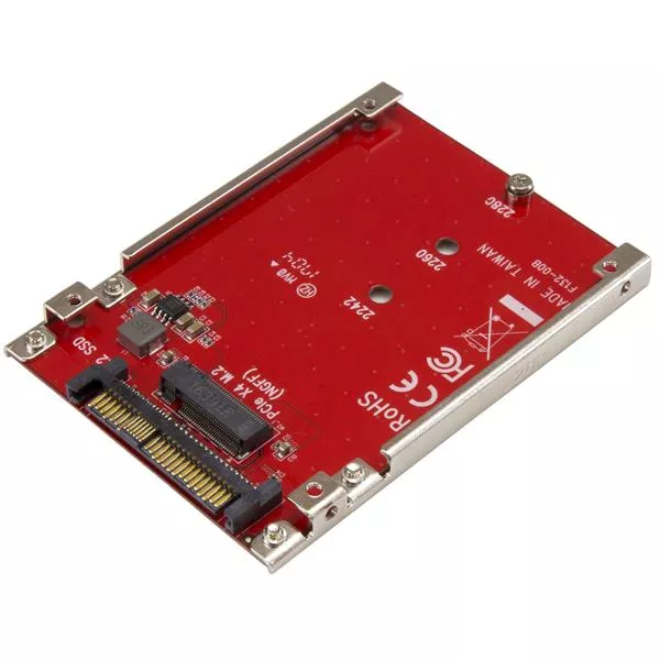 Revendeur officiel StarTech.com Adaptateur disque dur M.2 vers U.2 pour SSD M