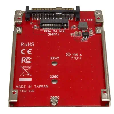 Adaptateur disque dur M.2 vers U.2 pour SSD M.2 PCIe NVMe - SFF-8639 - StarTech - Carte Réseau - visuel 3
