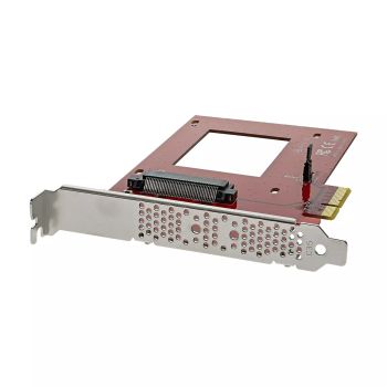 Achat StarTech.com Adaptateur U.2 vers PCIe pour SSD U.2 NVMe - SFF-8639 - PCI Express 3.0 x4 au meilleur prix