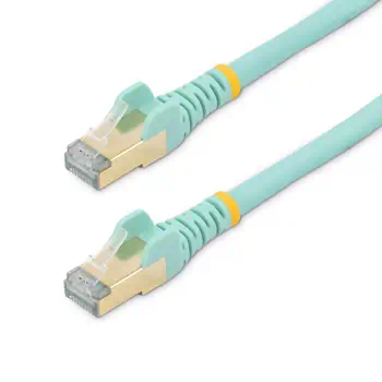 Avantages StarTech Câble réseau Cat6a STP blindé sans crochet de 2 m