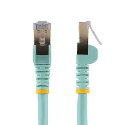 StarTech Câble réseau Ethernet RJ45 Cat6 de 5 m - Aqua - Câble RJ et Fibre optique - visuel 2