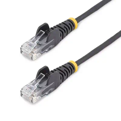 StarTech Câble réseau Ethernet RJ45 Cat6 de 50 cm - Noir - Câble RJ et Fibre optique - visuel 1